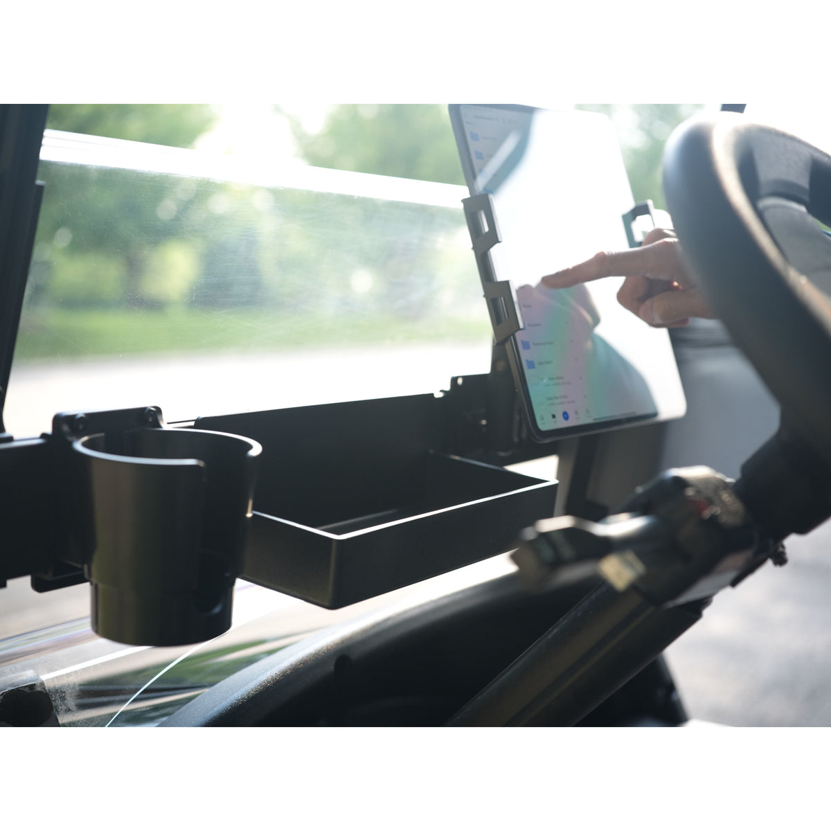 CADDYBAR™ Oversized Cup Holder for Golf Carts