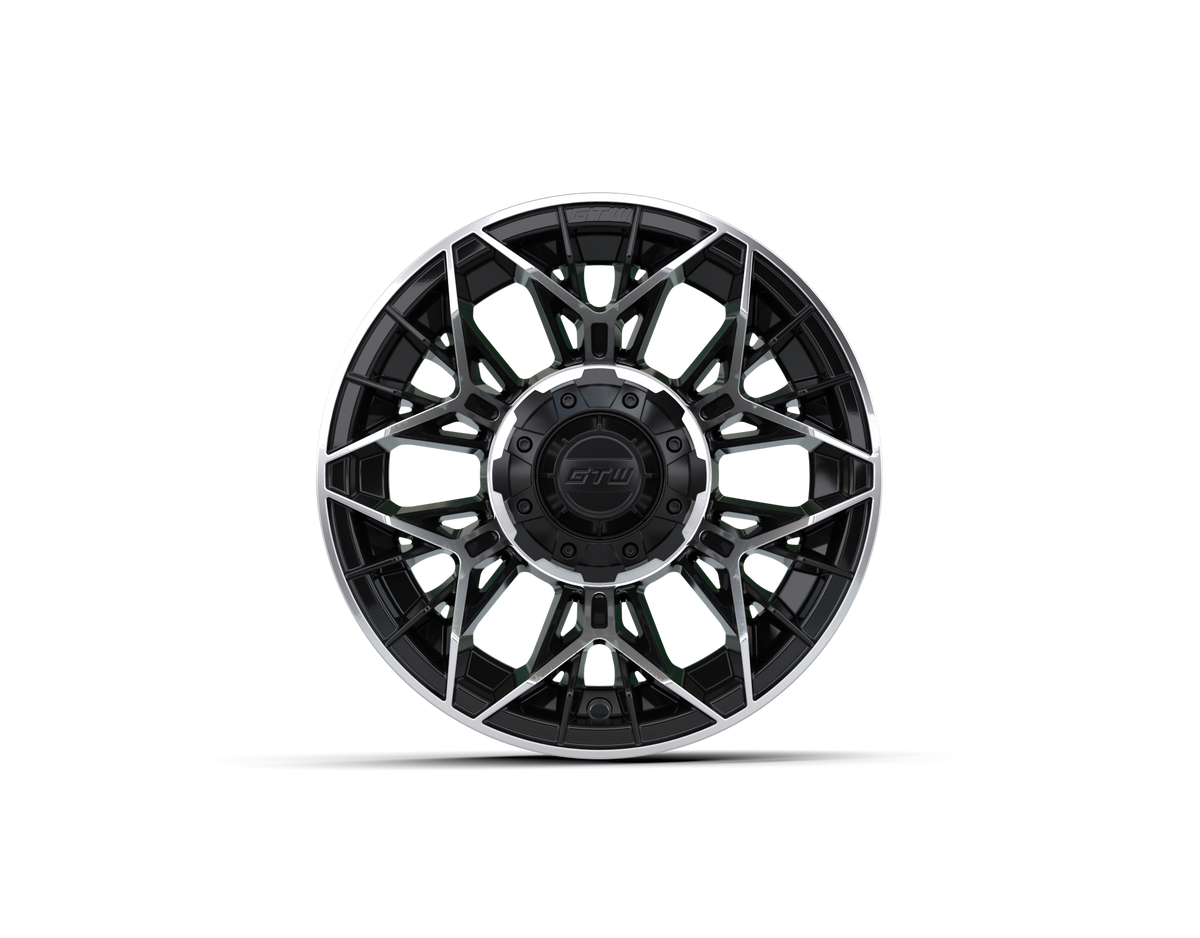 12" GTW Stellar Machined & Black Wheel