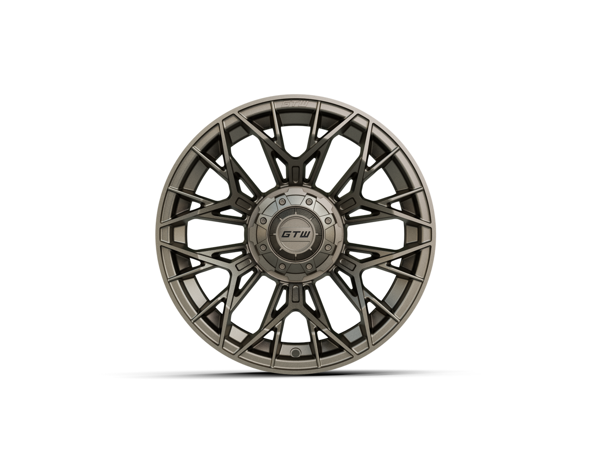 GTW Stellar Matte Bronze 14" Golf Cart Wheel (Single)
