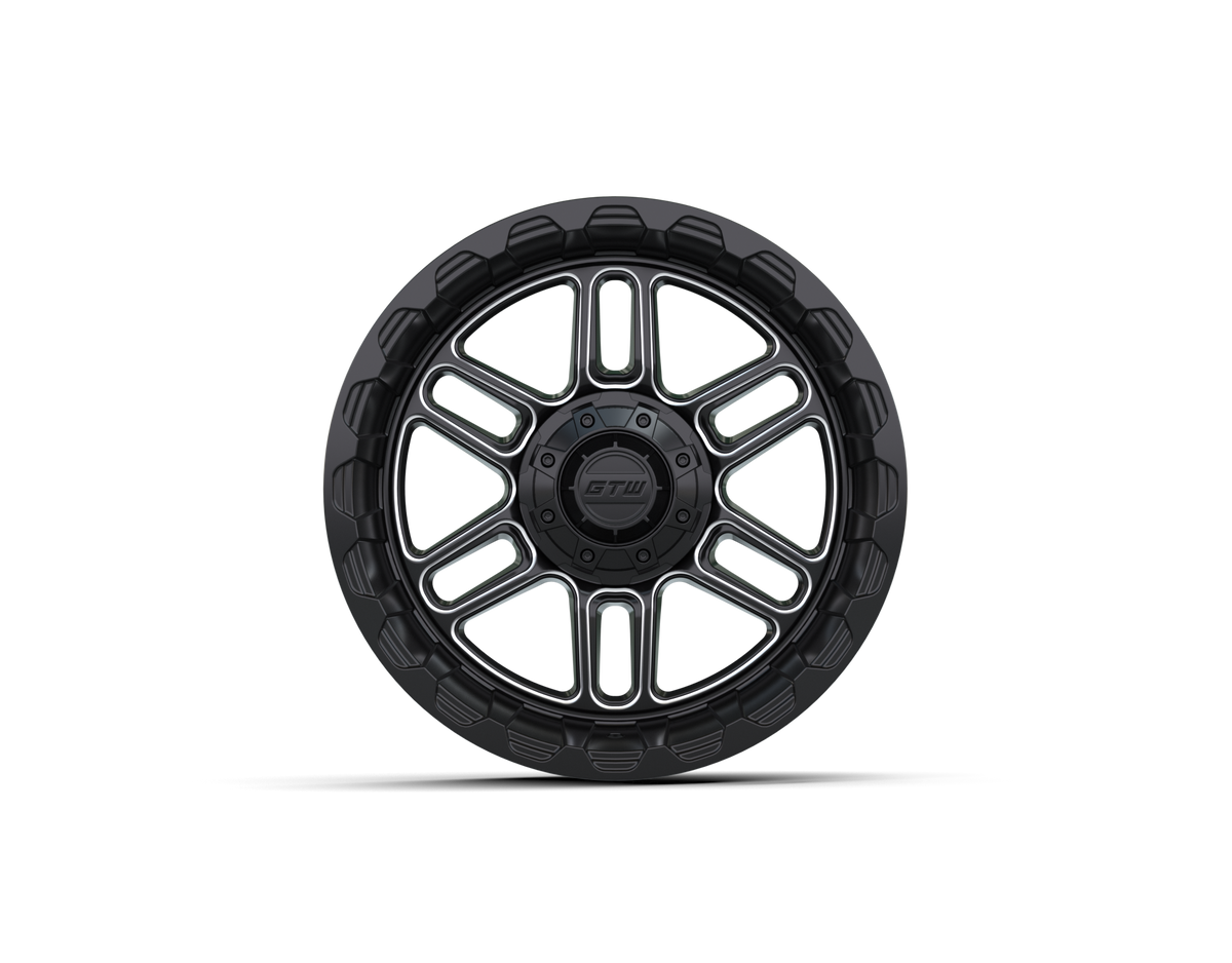14” GTW Titan Black & Machined Wheel