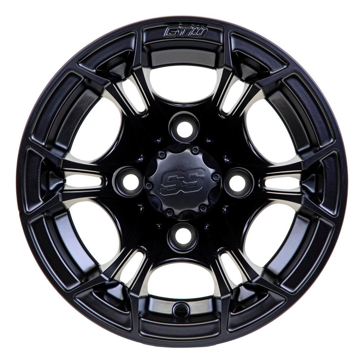 GTW Spyder Matte Black 10 Inch Wheel