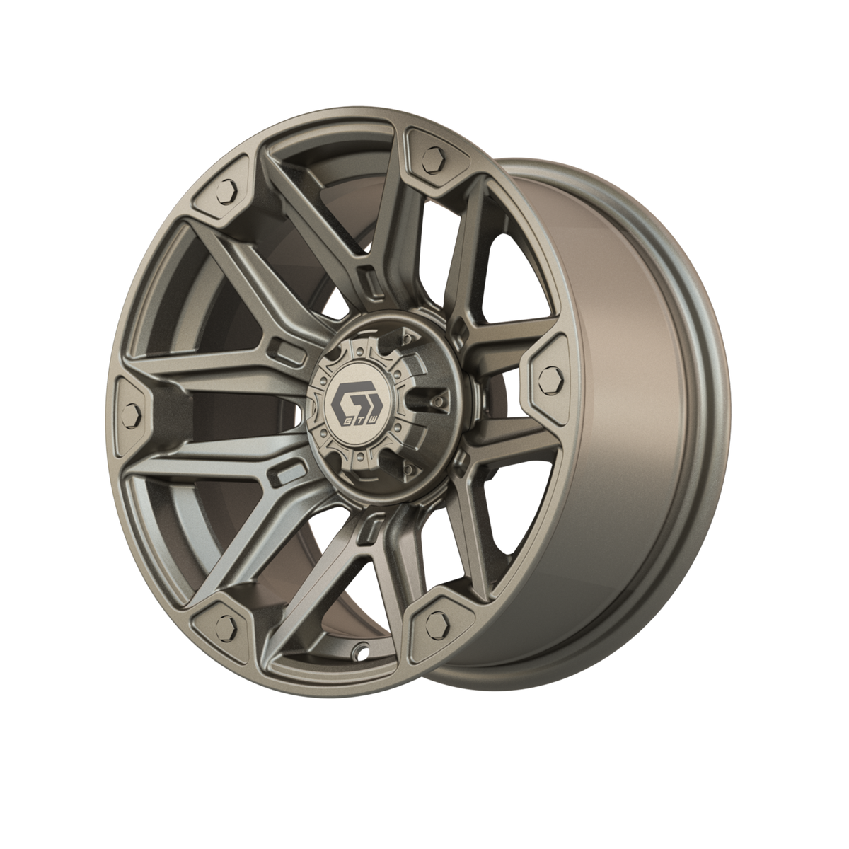 14" GTW Graffiti Satin Bronze Wheel
