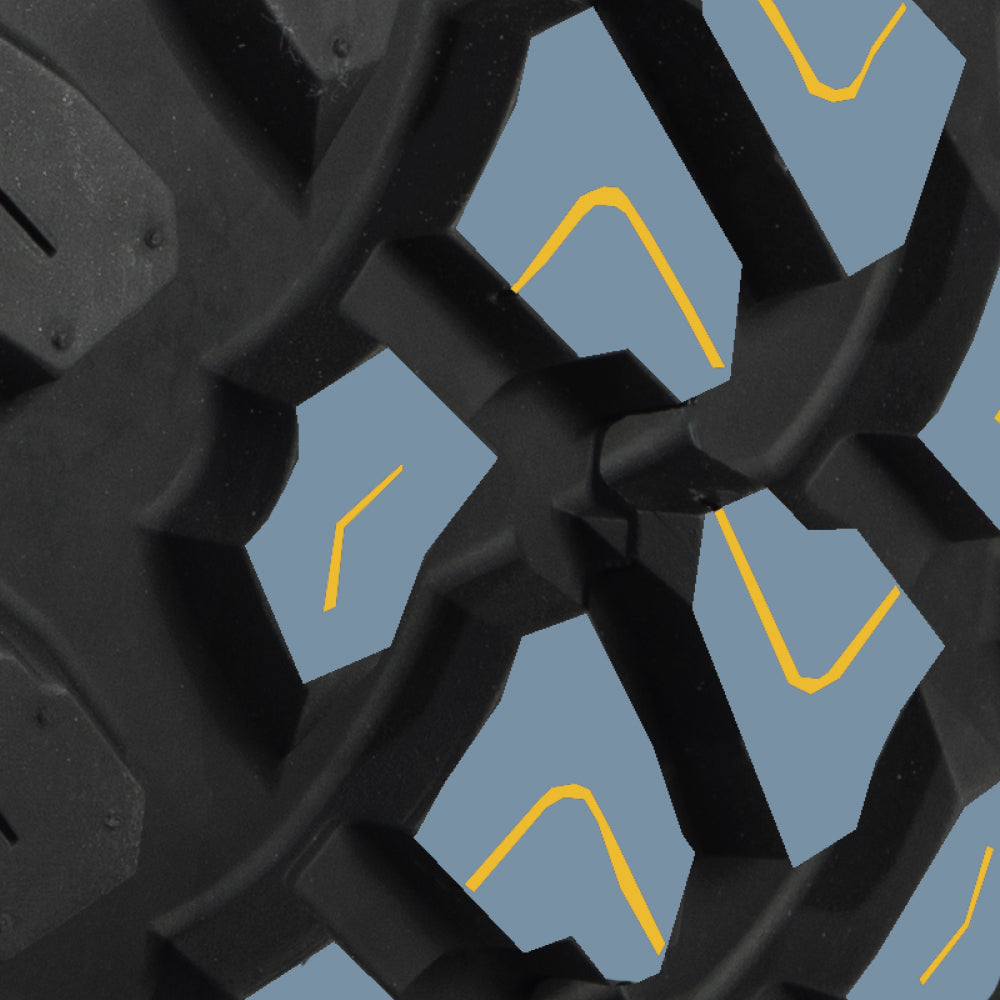 23x10-R14 GTW Nomad Steel Belted Radial A/T Golf Cart Tire – 4-Ply