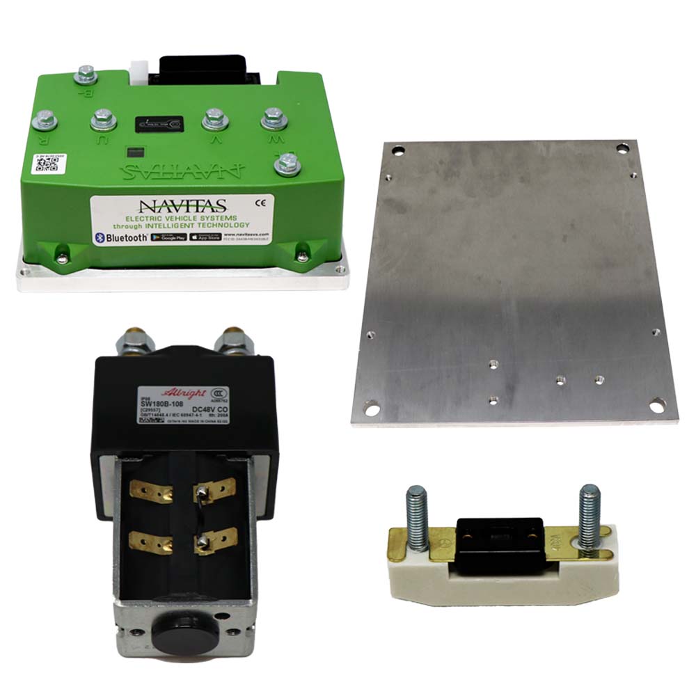 Navitas Dual Motor 4WD AC Conversion Kit for Bad Boy Buggies – 2x 600A Controllers + 2x 4KW Motors