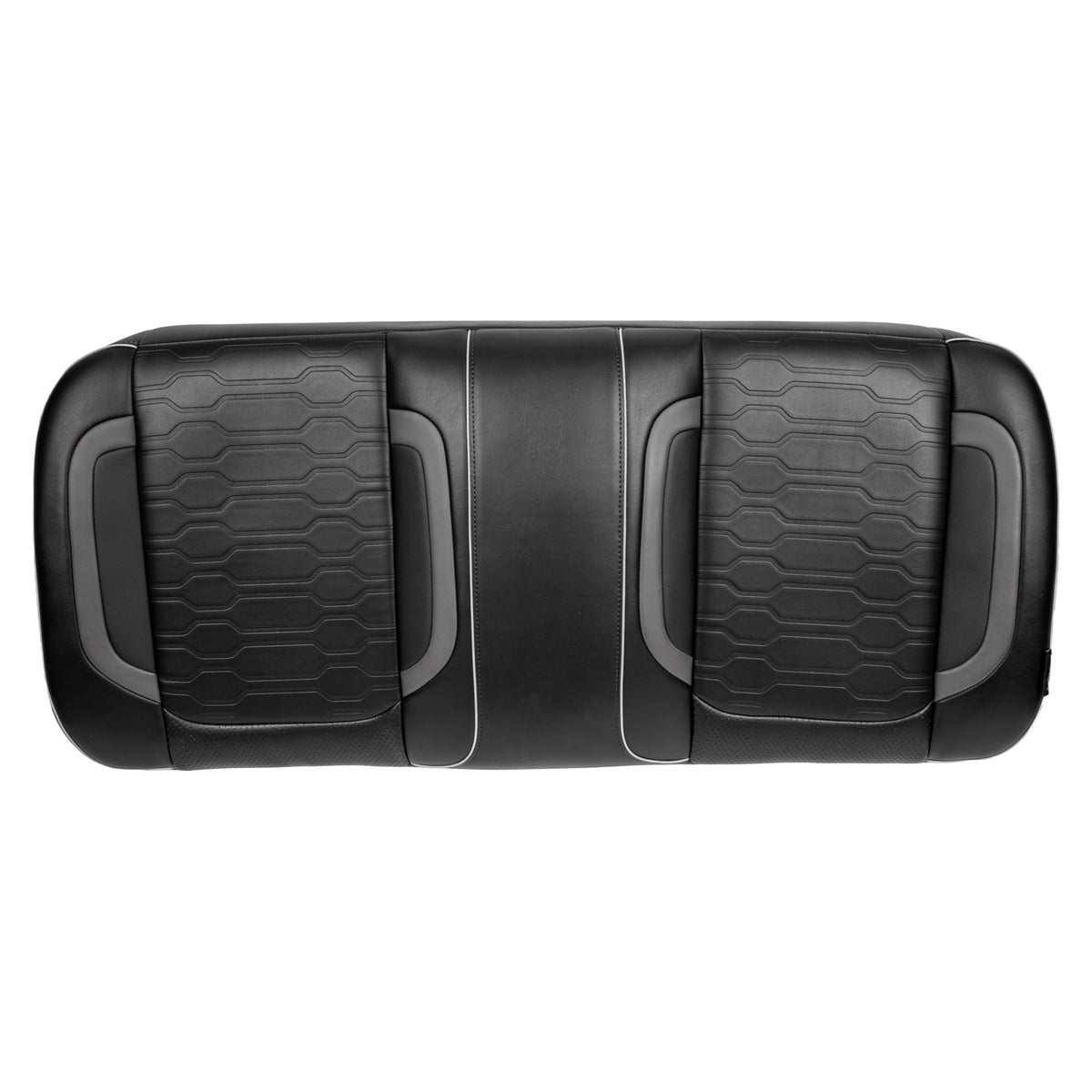 MadJax Black Commander Front Seat Cushions | EZGO TXT & MadJax XSeries Golf Carts