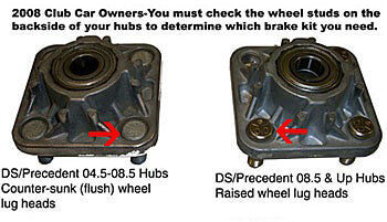 Jakes Brake Kit Club Car Precedent 2004-2008 (non-lifted) - Front Disc Brakes