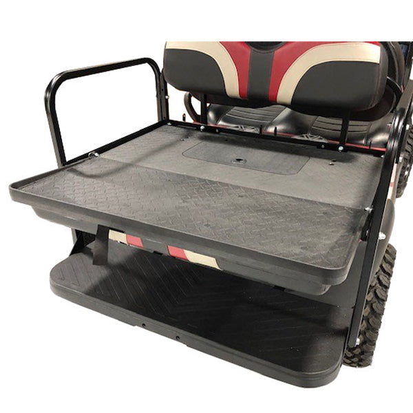 GTW MACH3 Rear Flip Seat Yamaha G-Series (G19-22) - Black Cushions