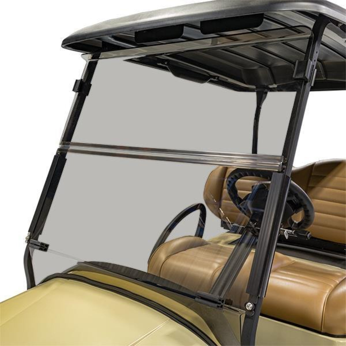1/4 Thick Club Car Onward Tinted Folding Windshield (Years 2017-Up)