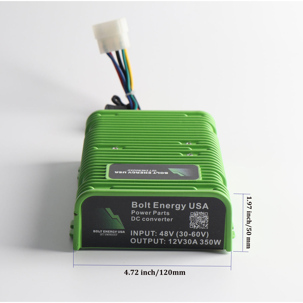 Bolt Energy USA 48V DC/DC Voltage Reducer (36V Compatible) | Golf Cart & LSV