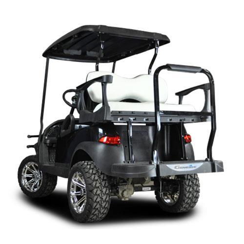 MadJax Genesis 250 Steel Rear Seat Kit with White Cushions - Club Car Precedent, Tempo, Onward