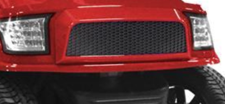 Red Alpha Series Street Style Grill for Club Car Precedent