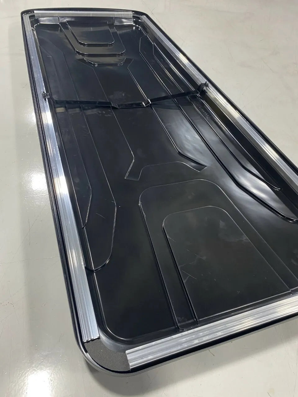 120" Golf Cart Limo Roof Top - Black (6-Passenger)