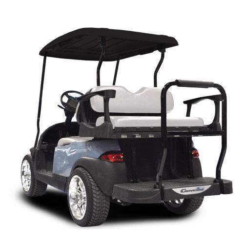Madjax Genesis 300 Aluminum Seat Kit w/ Standard White Cushions for Club Car Precedent, Tempo Onward