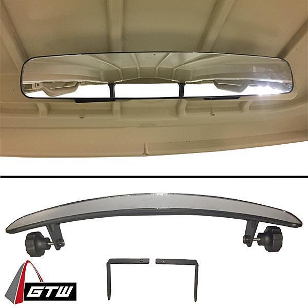 GTW 17" Panoramic Convex Mirror Kit with Universal Mounting Bracket