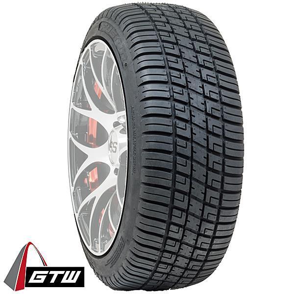 GTW Fusion 205/30-12 Street Golf Cart Tire 4-Ply (Single)
