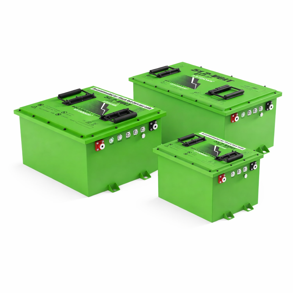 48V Golf Cart Lithium Batteries & Upgrades by Bolt Energy