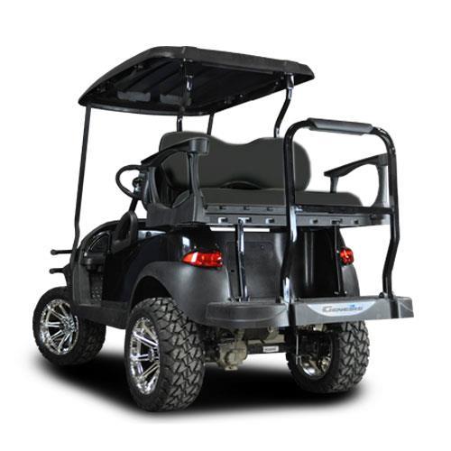 MadJax Genesis 300 Rear Seat Kit w/ Deluxe Black Cushions – Club Car Precedent 2004+