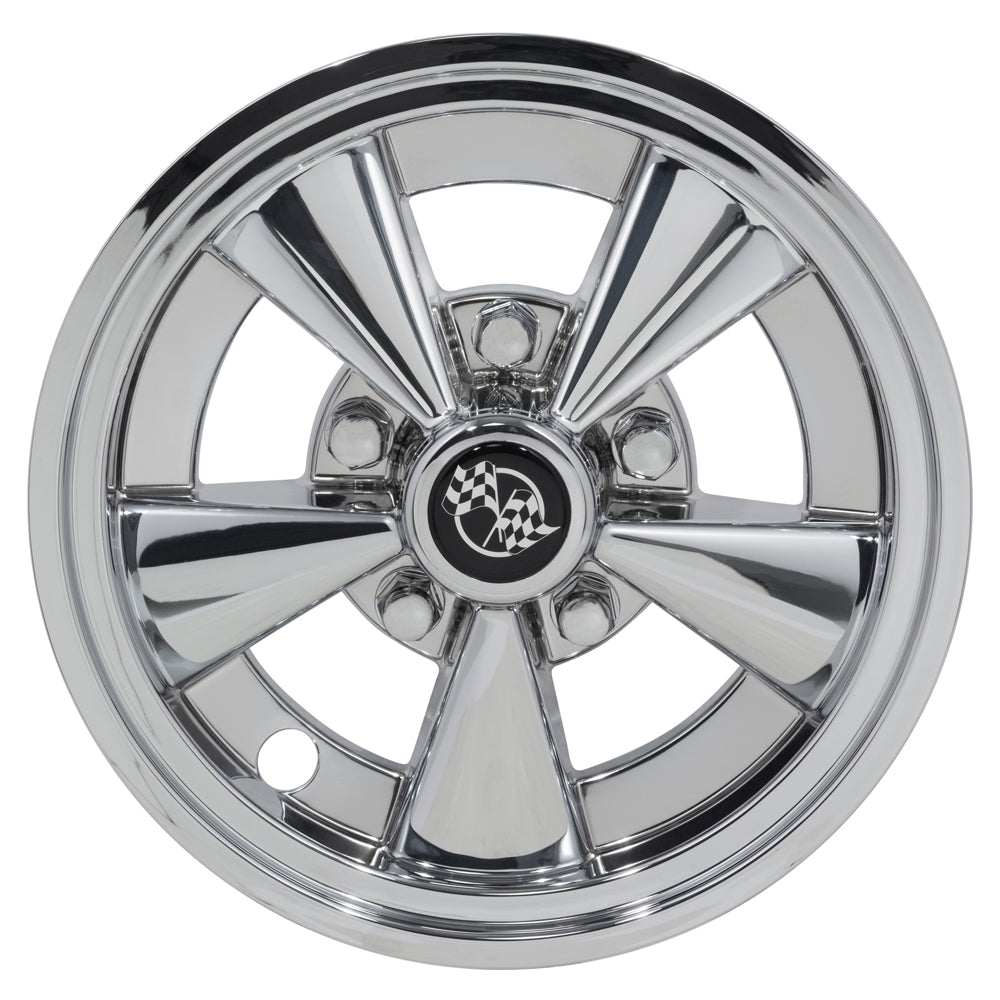 10" Rally Classic Chrome Wheel Cover (Universal Fit)