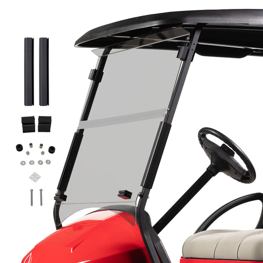 Club Car Precedent Tinted Folding Windshield | 1/4" Acrylic | 2004-Up