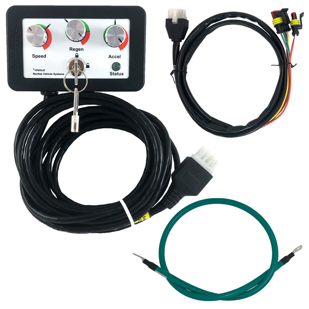 Navitas 600-Amp 4KW DC to AC Conversion Kit for Club Car DS / Precedent / Tempo / Onward 48V – Bluetooth + OTF