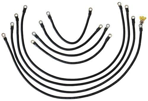 4 Gauge 600A Weld Cable Set for Club Car Precedent (Years 2004-Up)