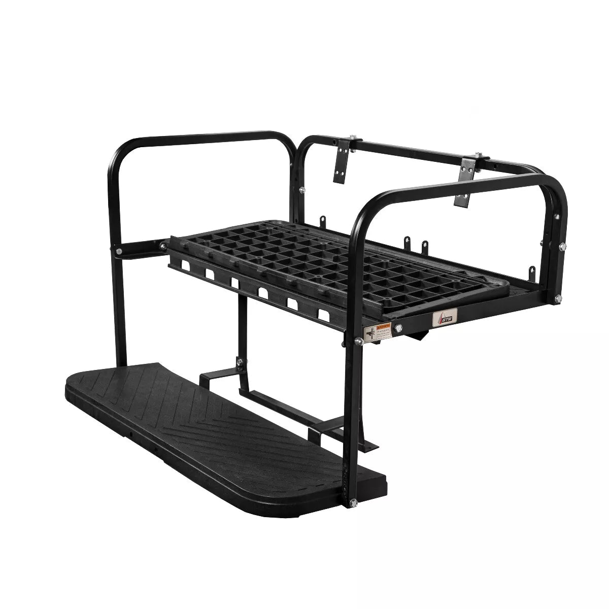 GTW MACH3 Steel Rear Flip Seat Frame for EZGO TXT S4/L6 (1994.5-Up Gas & Electric)