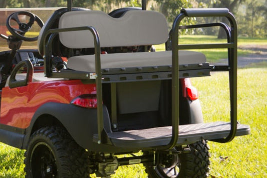 GTW MACH3 Rear Flip Seat Club Car Precedent, Tempo, Onward - Gray