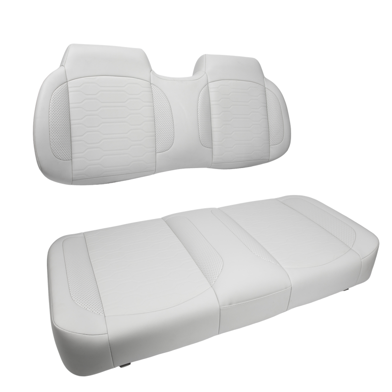 MadJax Fog Aspen Front Seat Cushions | EZGO RXV, L4, S4 & Valor Golf Carts