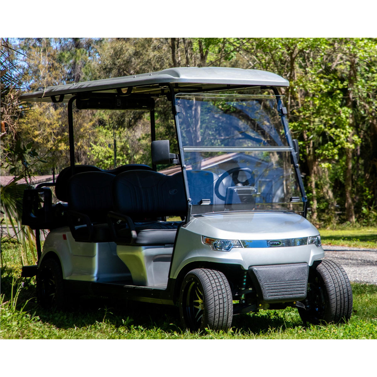 Star EV Capella Tinted Folding Windshield | 3/16" Acrylic | Made in USA