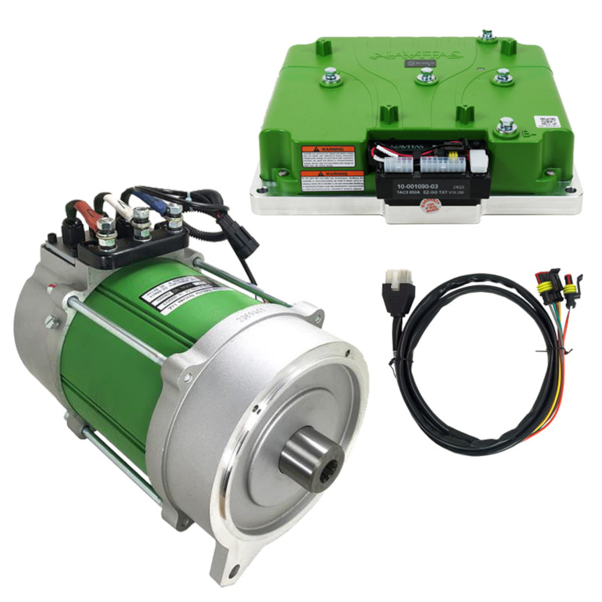 Navitas 850-Amp 7.5KW TAC3 AC Conversion Kit for Yamaha Drive & Drive2 – 48V & 72V | Bluetooth