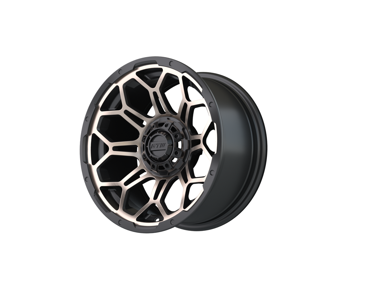 14" GTW Bravo Matte Bronze Wheel