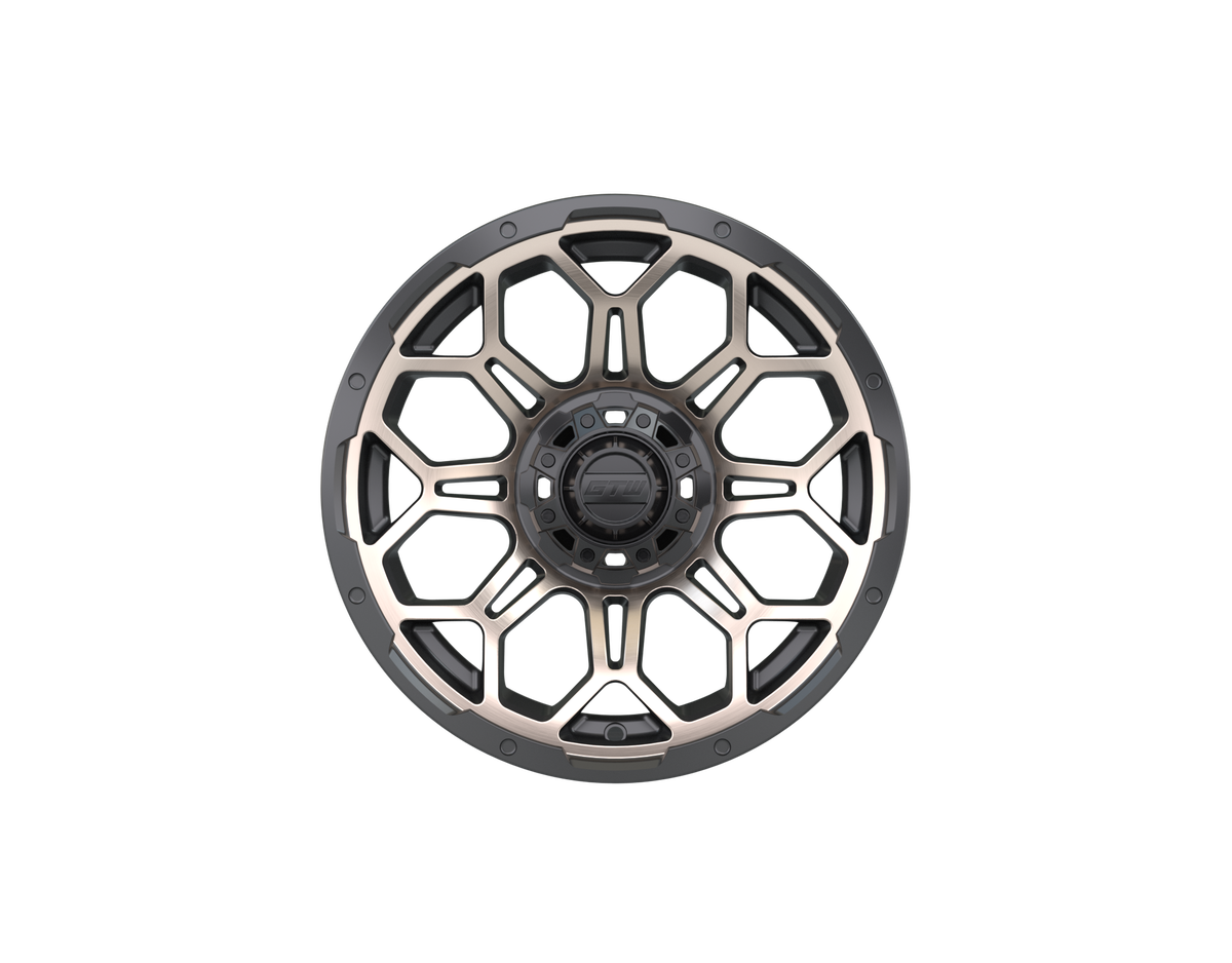 14" GTW Bravo Matte Bronze Wheel
