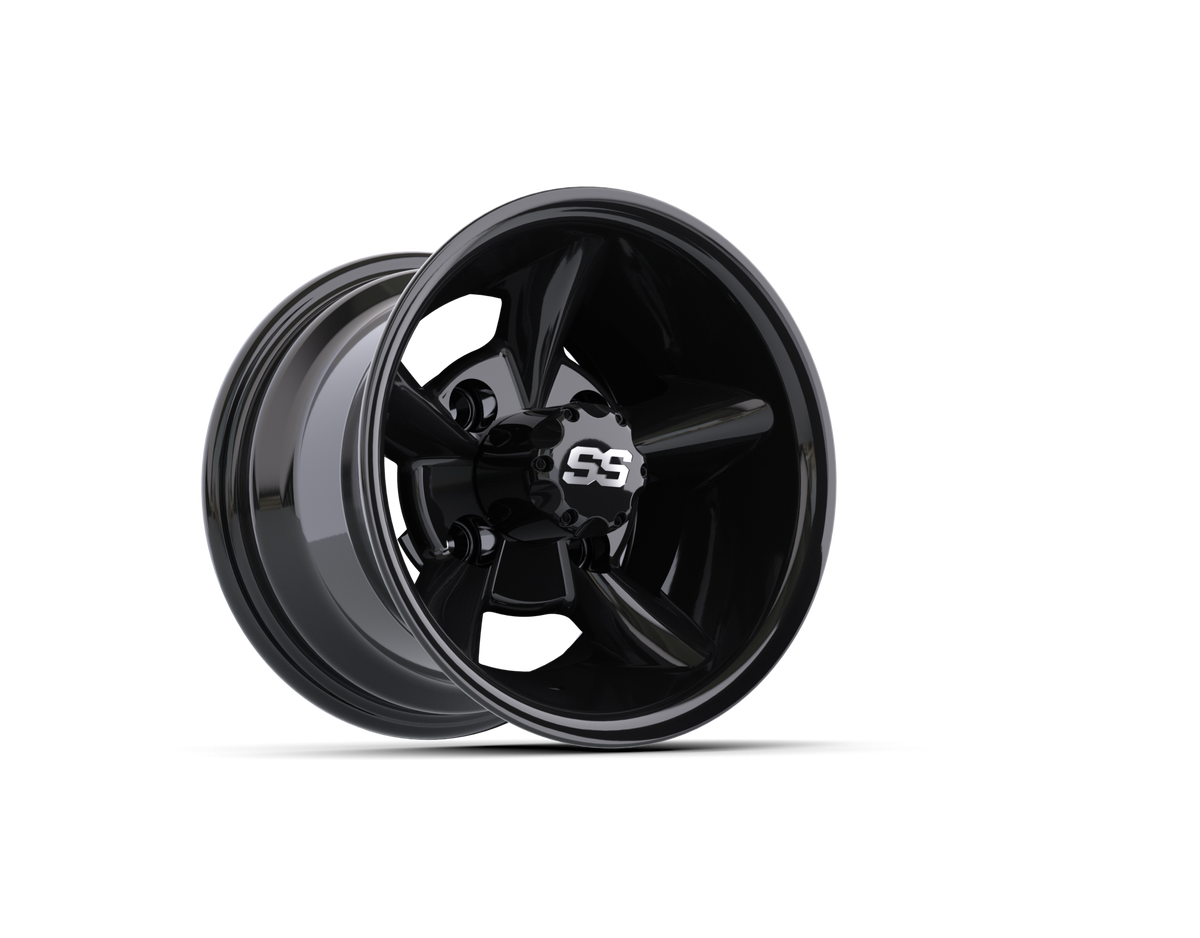 10" GTW Godfather Black Wheel