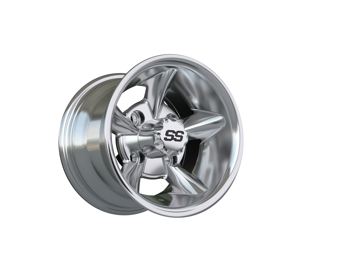 10" GTW Godfather Chrome Wheel