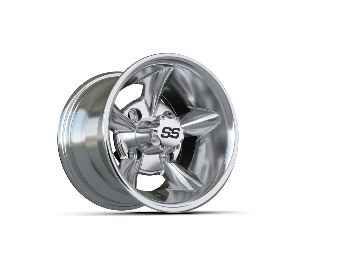 10" GTW Godfather Chrome Wheel