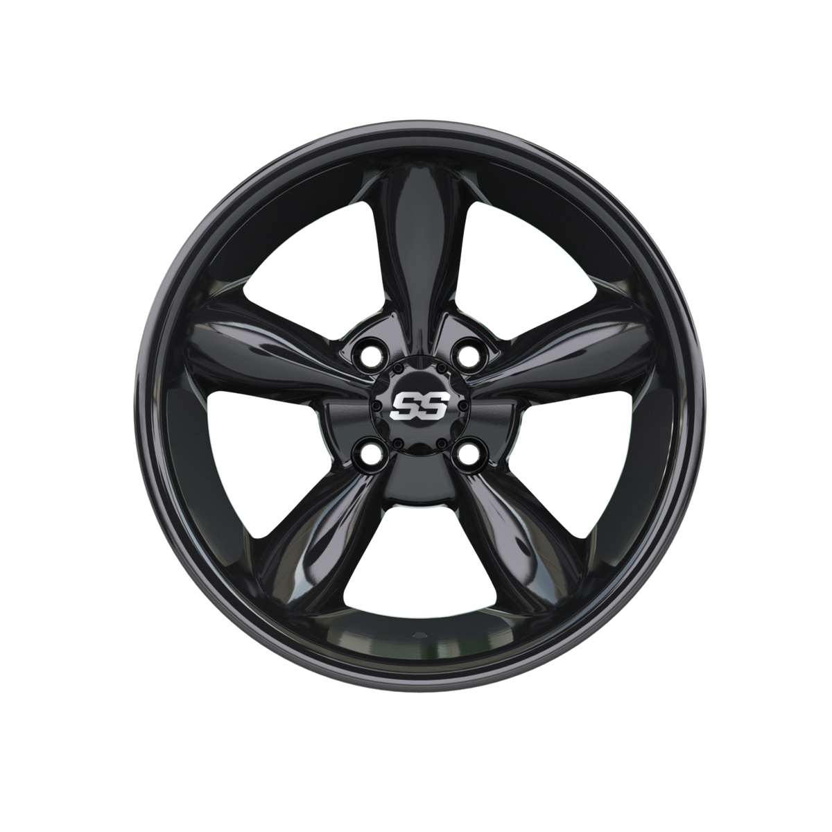 14" GTW Godfather Black Wheel