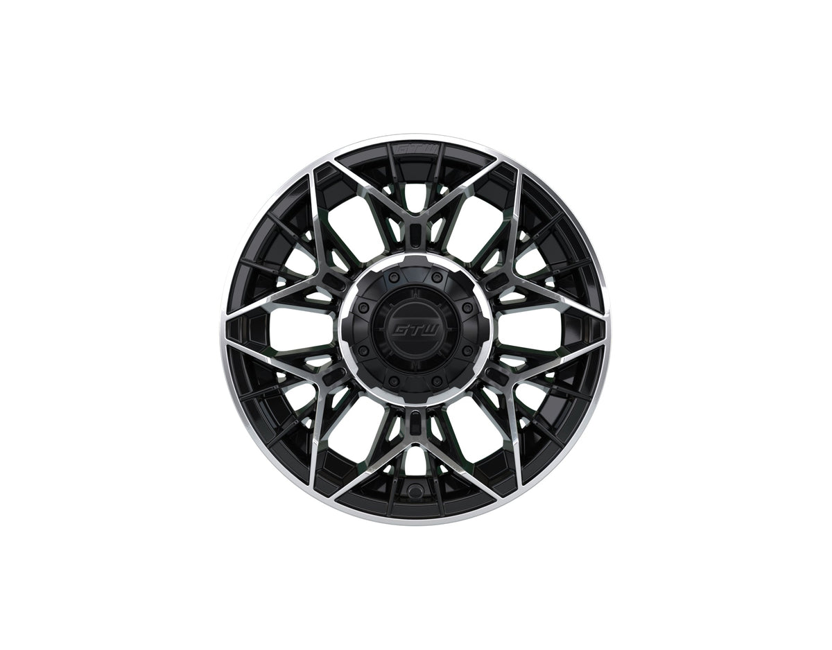 12" GTW Stellar Machined & Black Wheel