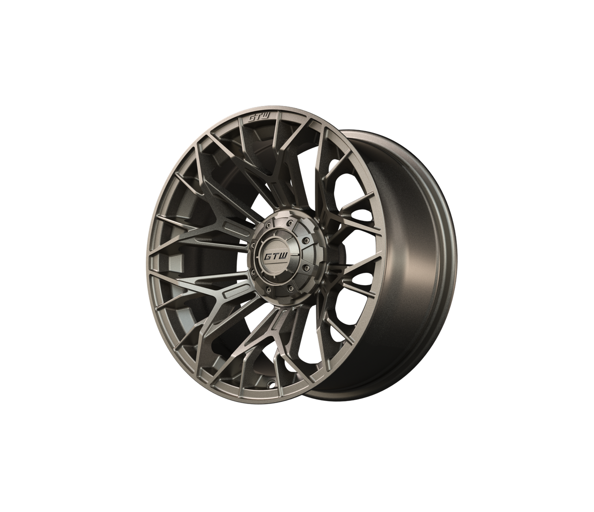 GTW Stellar Matte Bronze 15" Golf Cart Wheel