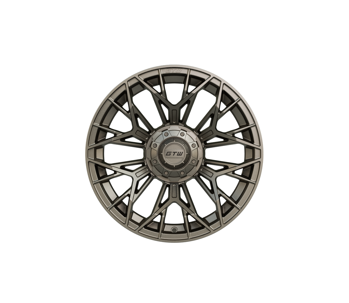 GTW Stellar Matte Bronze 15" Golf Cart Wheel