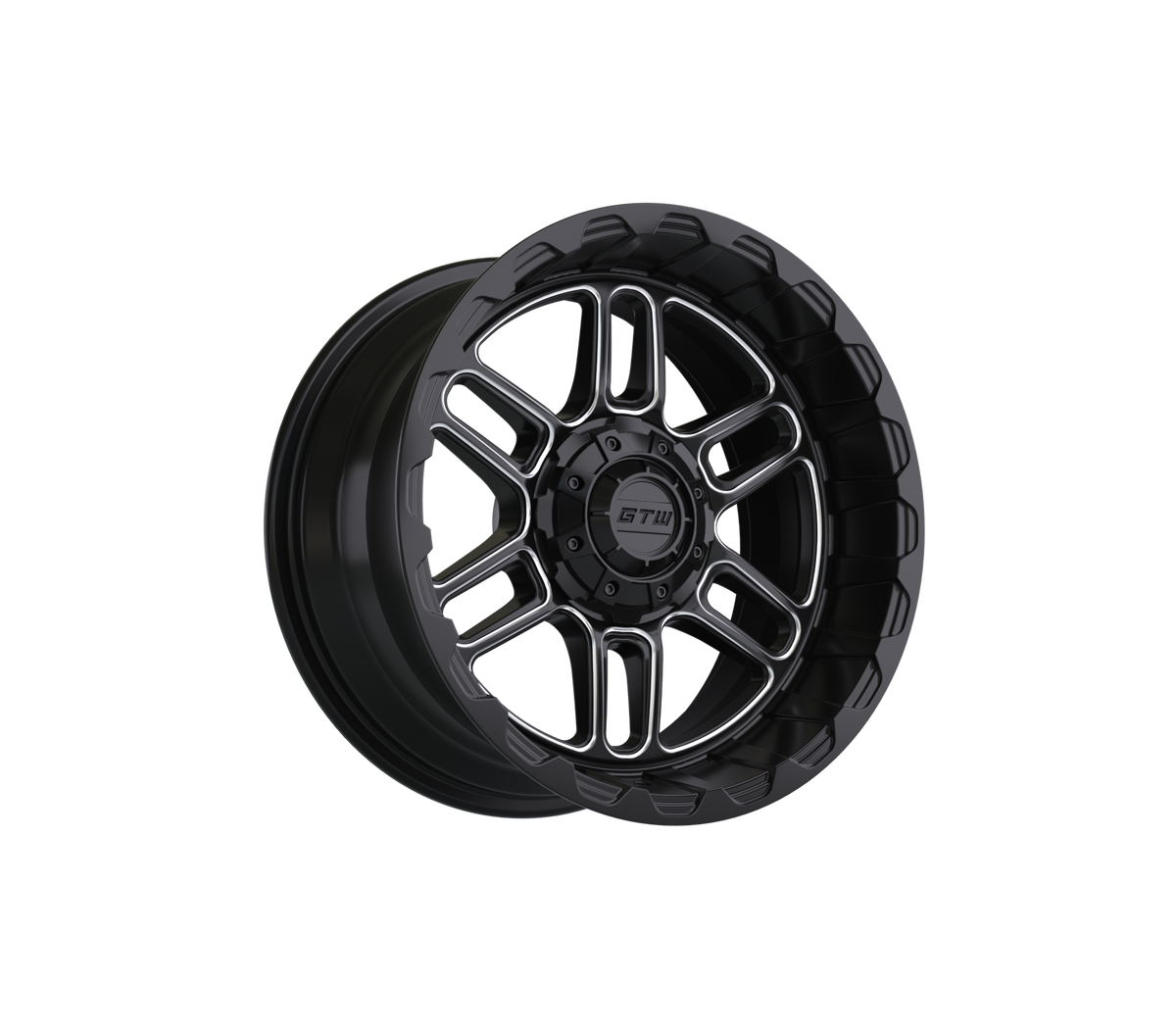 14” GTW Titan Black & Machined Wheel