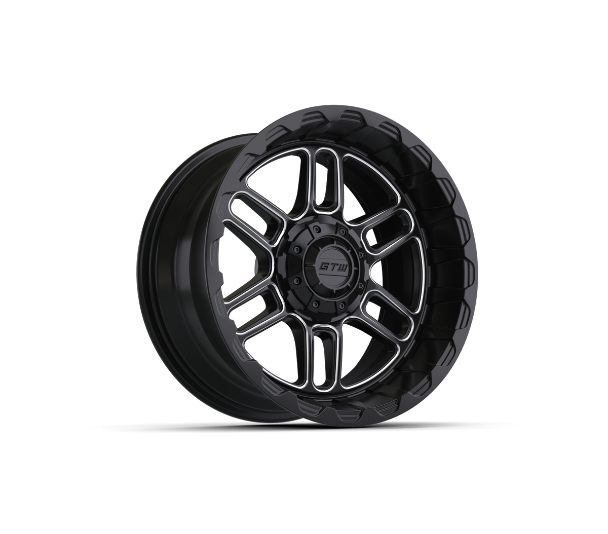 14” GTW Titan Black & Machined Wheel