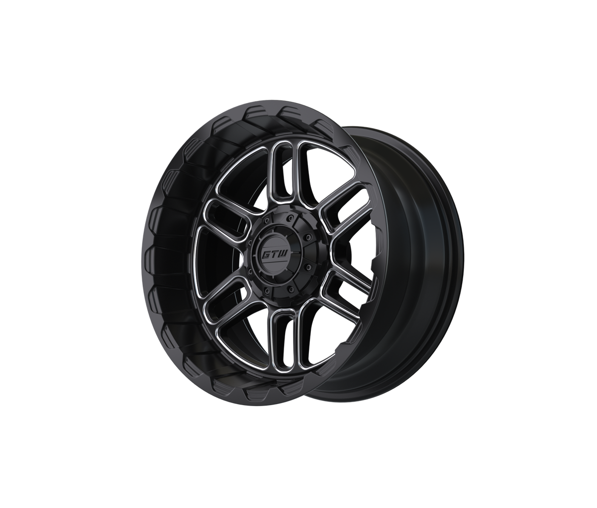 14” GTW Titan Black & Machined Wheel