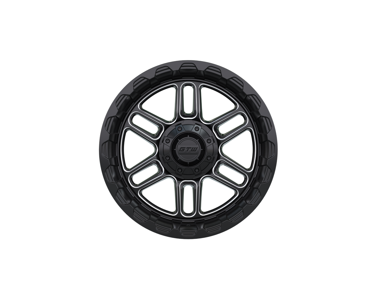 14” GTW Titan Black & Machined Wheel