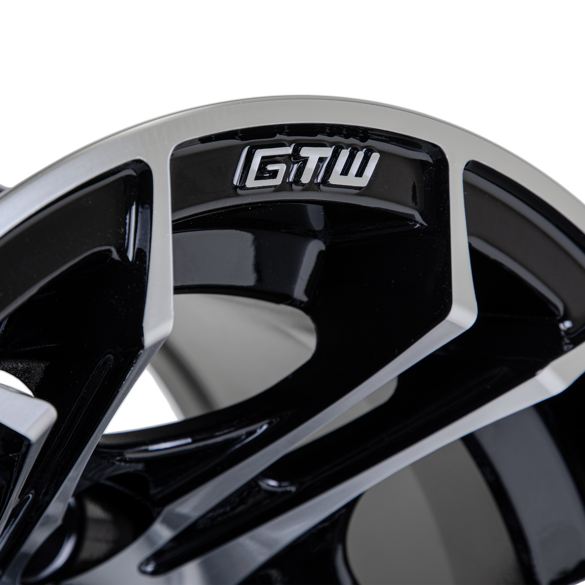 GTW Spyder Machined/Black 10 Inch Wheel