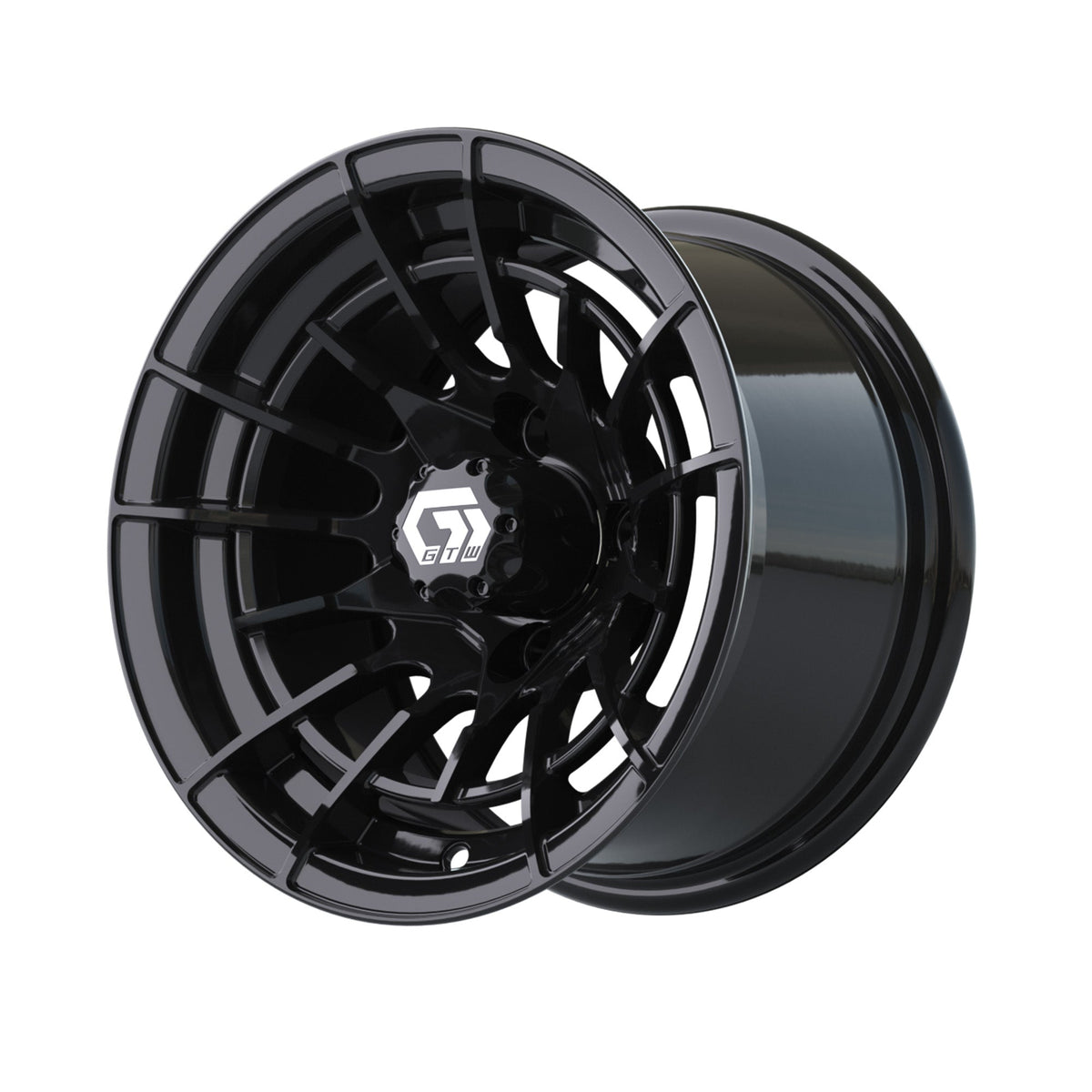 12" GTW Boost Gloss Black Wheel