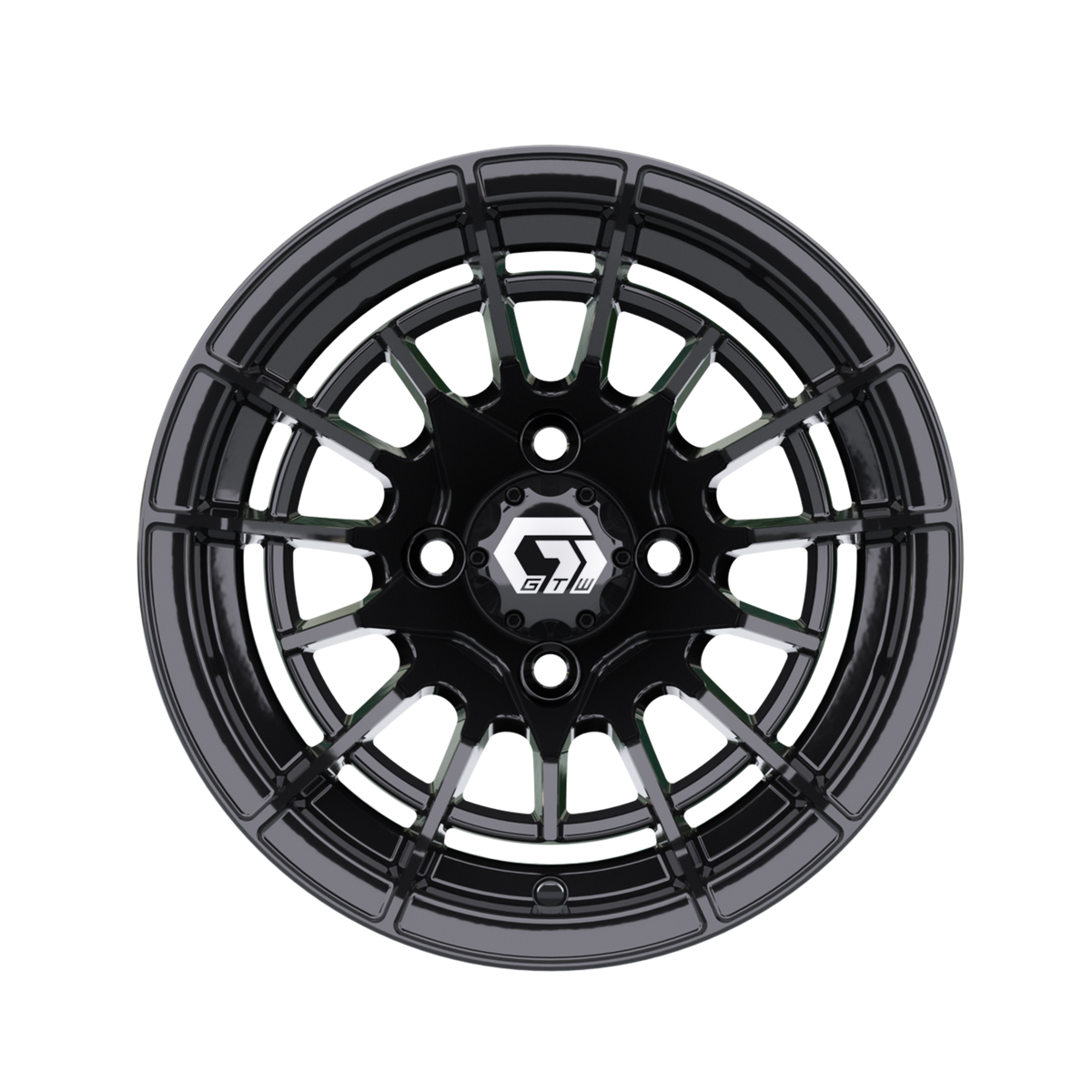 12" GTW Boost Gloss Black Wheel