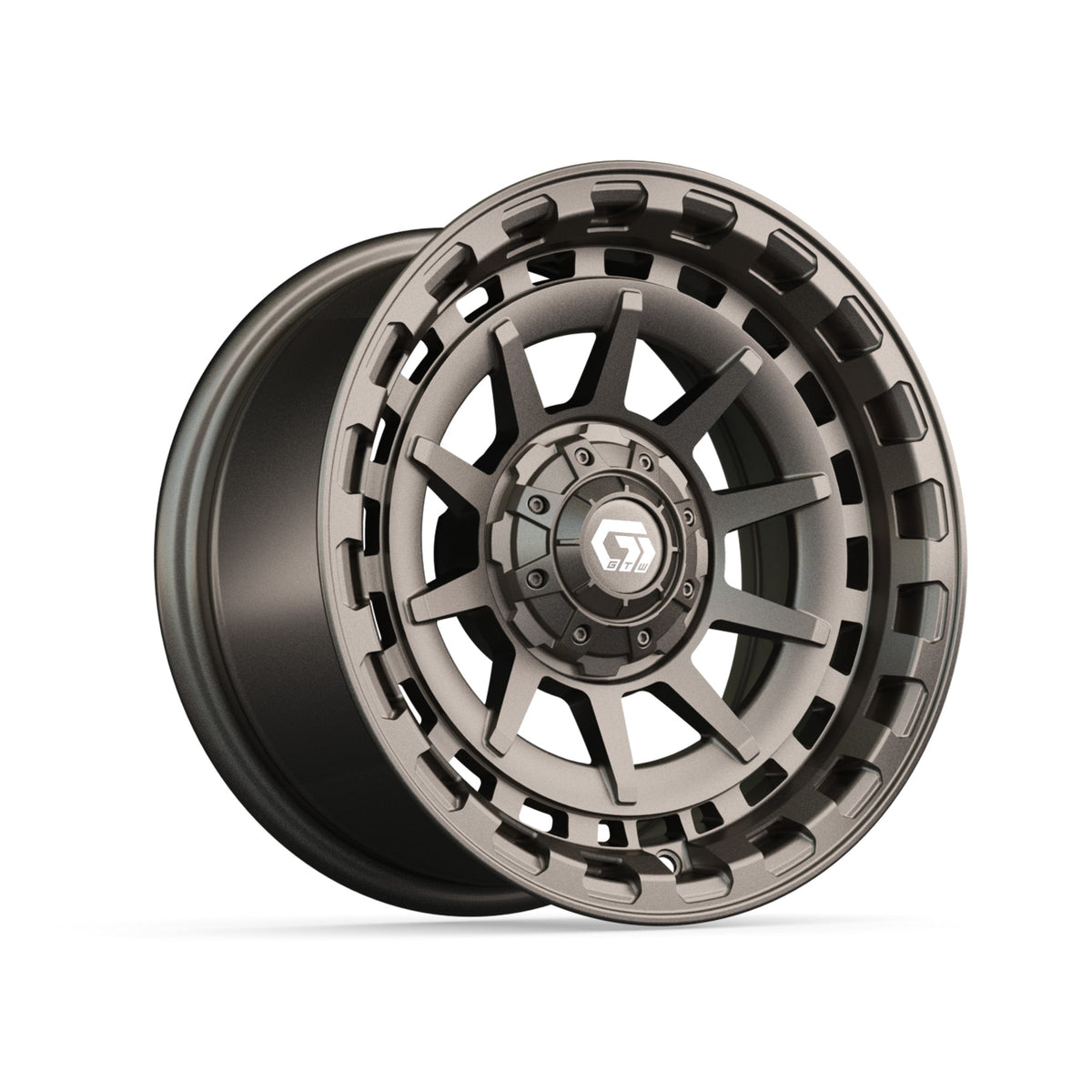 14" GTW Barricade Satin Bronze Wheel