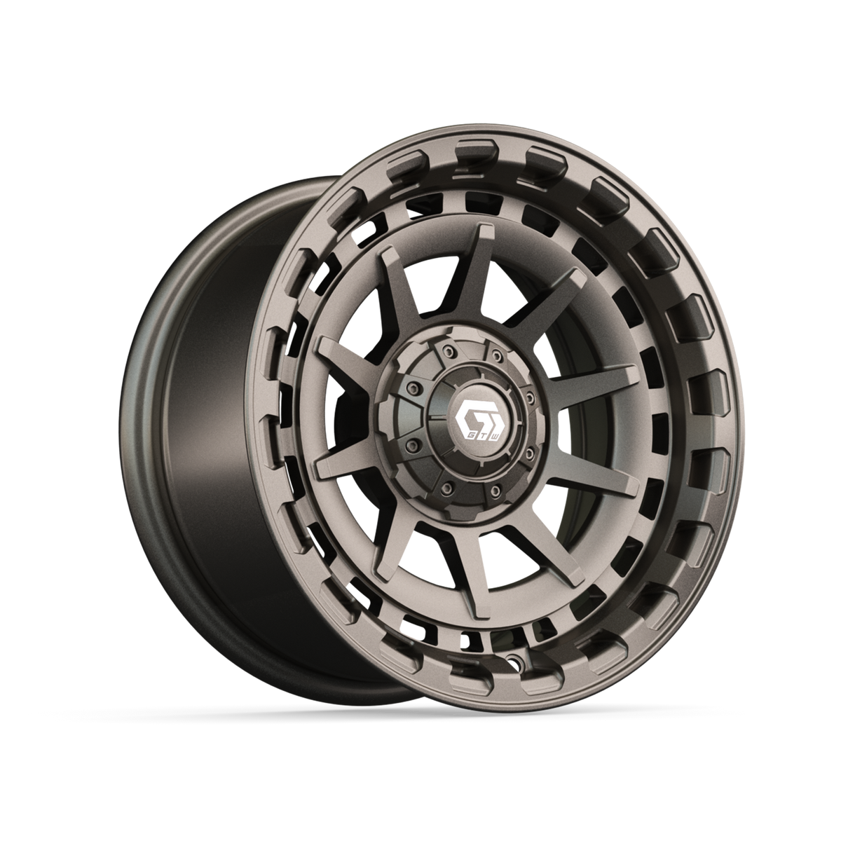 14" GTW Barricade Satin Bronze Wheel