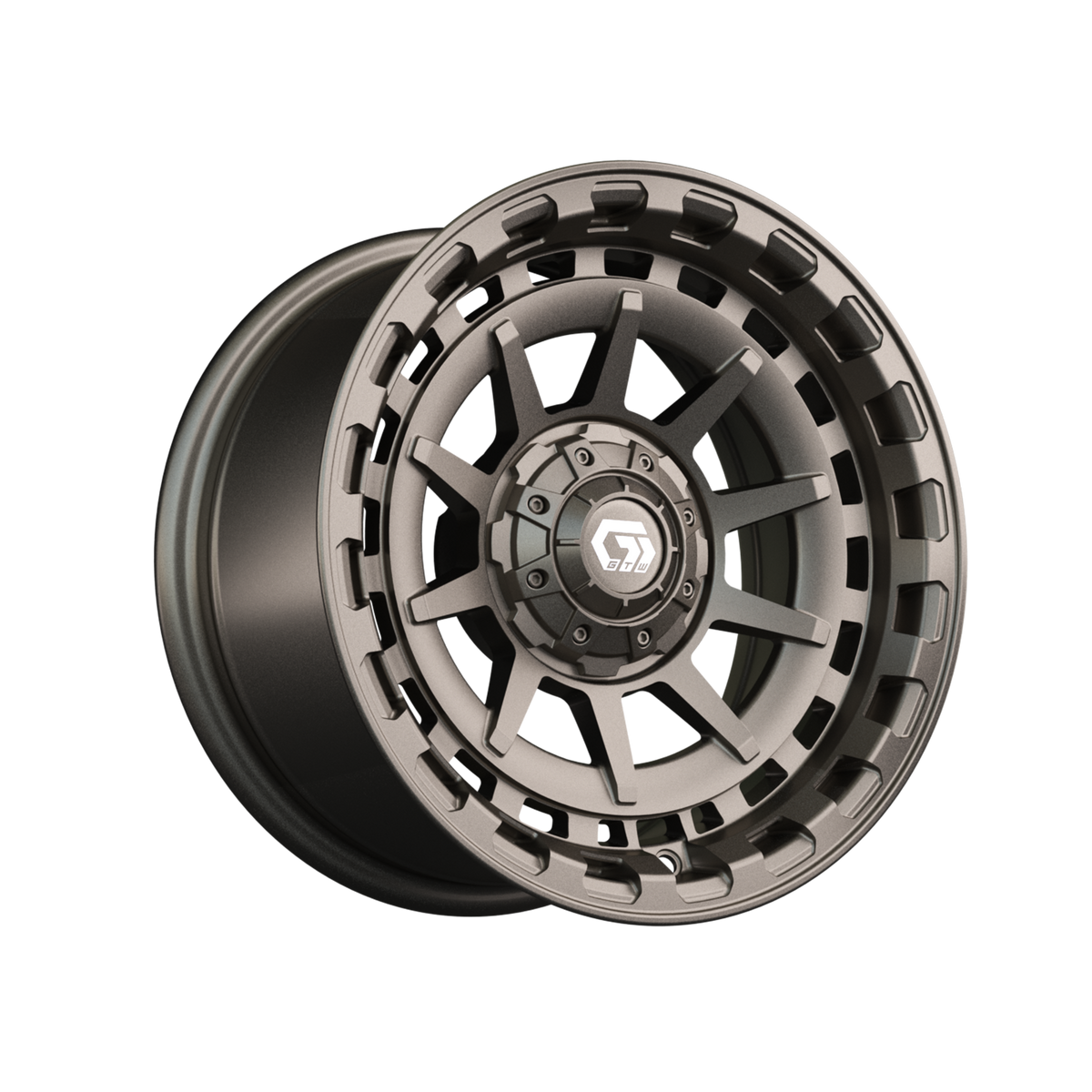 14" GTW Barricade Satin Bronze Wheel