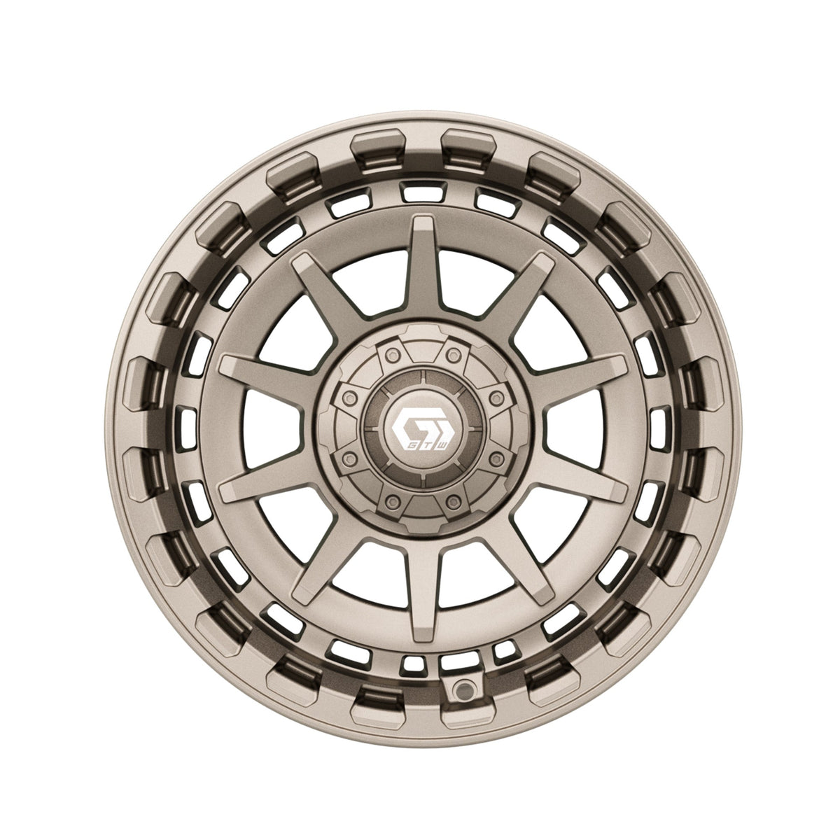 14" GTW Barricade Satin Bronze Wheel